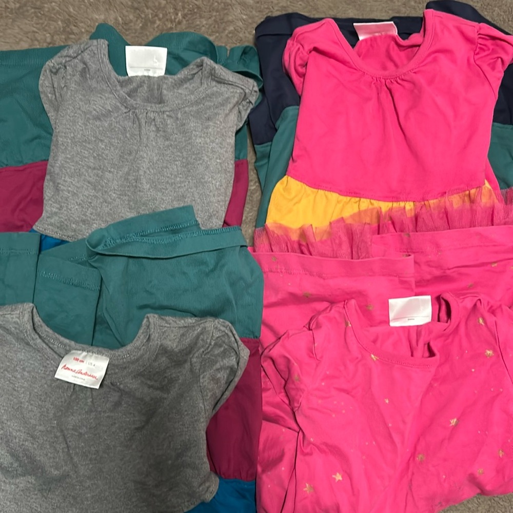 Bundle of 4 Hanna Andersson dresses